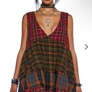 Dollskill: get over it, baby doll dress NWT SZ:M